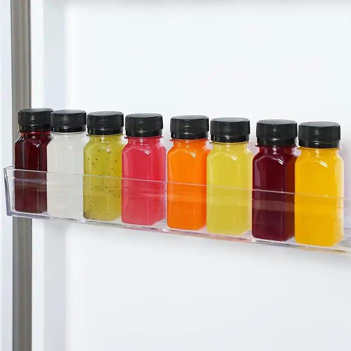 Bouteilles à shot de 2 oz avec bouchons, bouteilles à jus vides pour la préparation de jus, contenan