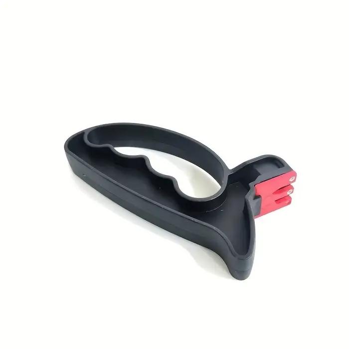 Aiguiseur de couteaux et de ciseaux ergonomique léger multifonction, système d'affûtage V-Grind, pou