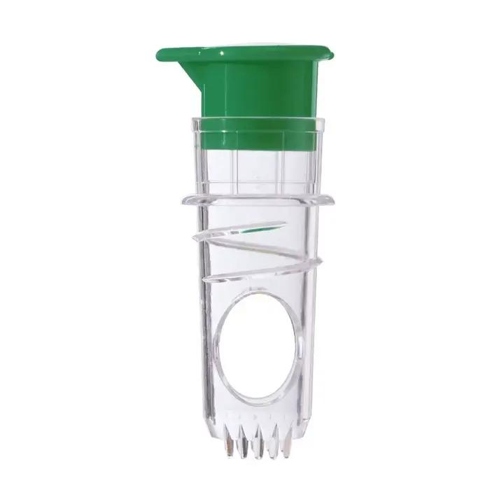 Presse-citron Portable en plastique, réutilisable, léger, alésoir à jus, manuel lavable, filtre inté