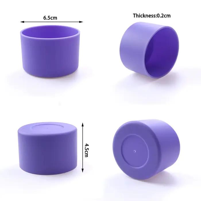 Pour une vie meilleure, 1 pièce, 6.5cm, tasse en Silicone souple, gaine inférieure, manchon de prote