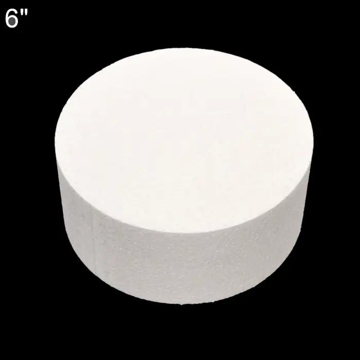 Moule à gâteau rond en polystyrène, 4/6/8 pouces, modèle pratique de bricolage, accessoires de cuisi