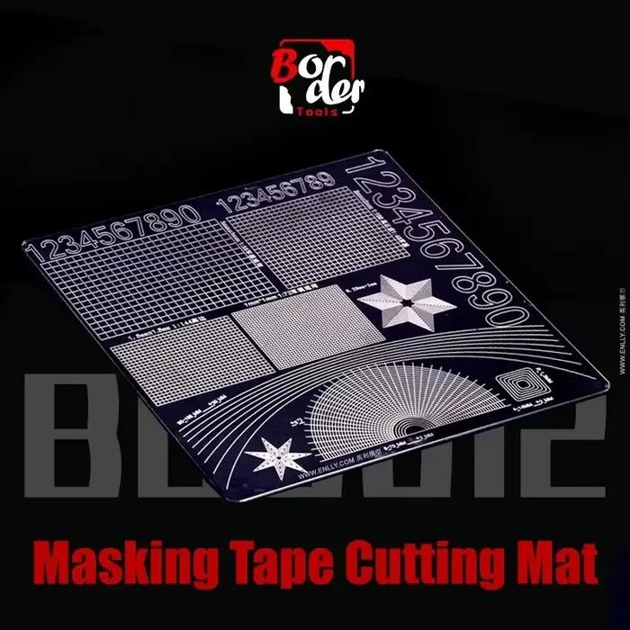 Modèle de bordure BD0012, tapis de découpe de ruban de masquage, planche Double face avec motif, out