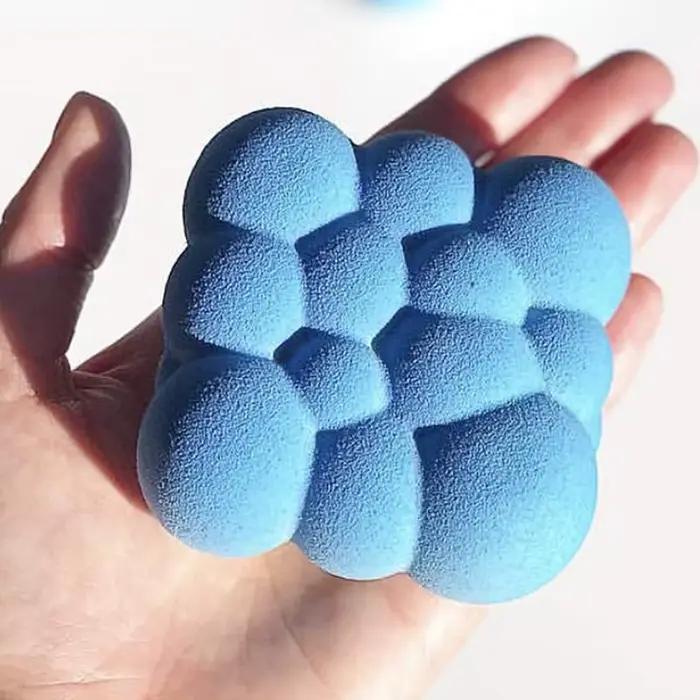 Moule à pâtisserie en Silicone, 6 cavités, nuage 3D, Dessert, Mousse, gâteaux, pour la cuisson, bric