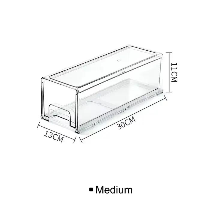 Boîte de rangement empilable pour légumes et œufs, réfrigérateur de cuisine, type d'évaluation, cons