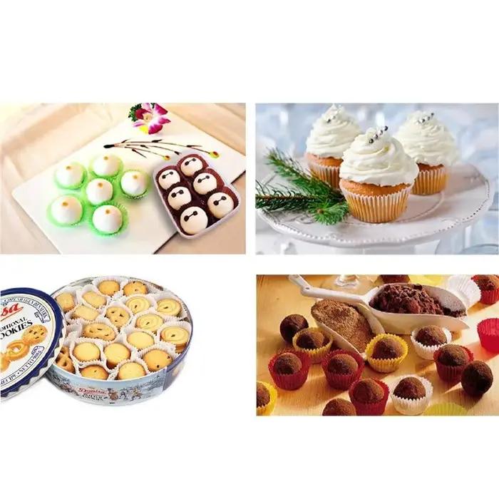 Doublures en papier pour chocolat, 1000 pièces, Mini taille, cuisson de muffins, tasses à gâteaux, f