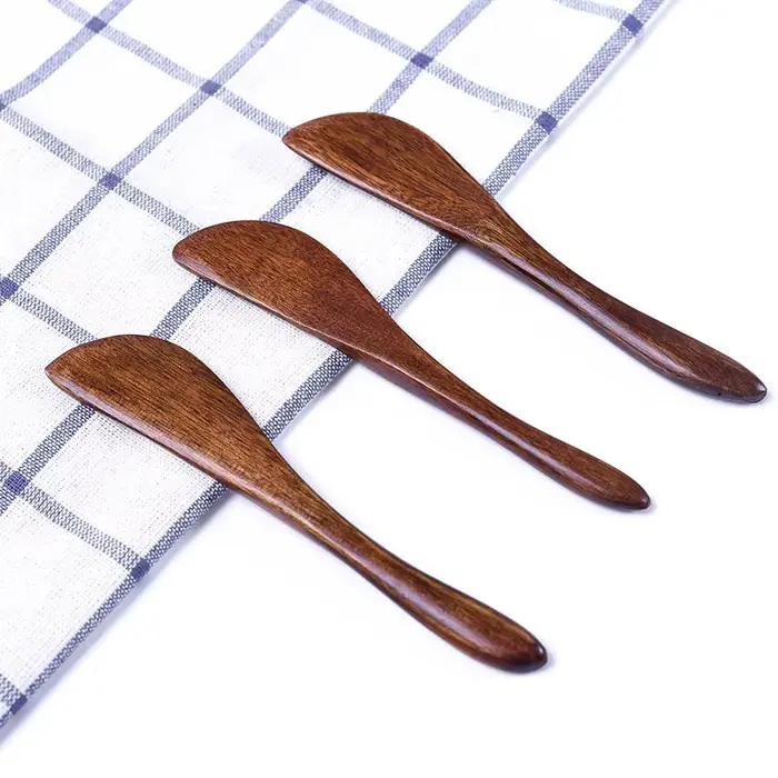 Couteau à couverts en bois hollandais, couteau à beurre en bois, épandeur de confiture de fromage, c