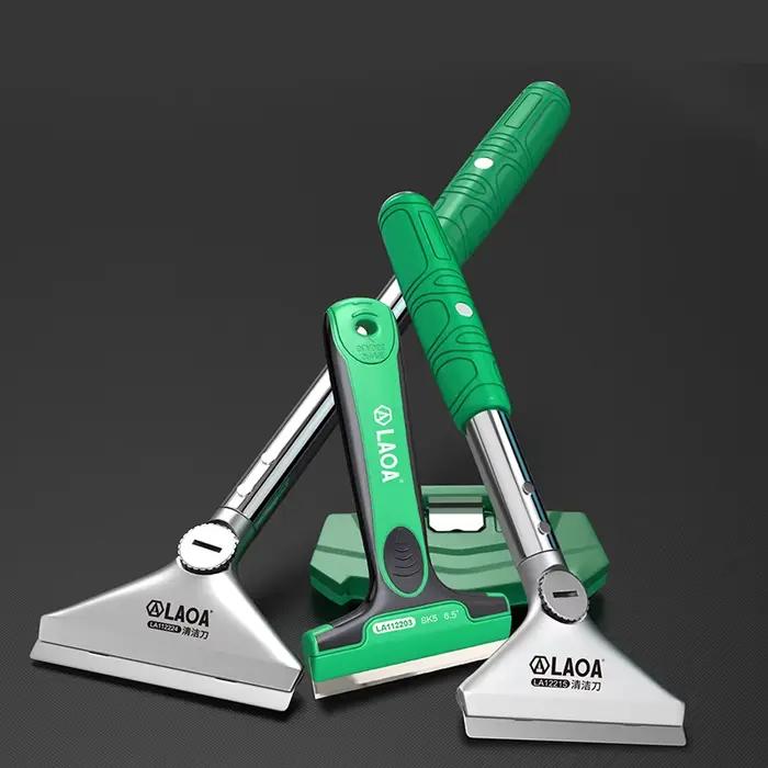 LAOA Spatule de nettoyage multifonctionnelle pour verre, carrelage, colle, autocollants et peinture 