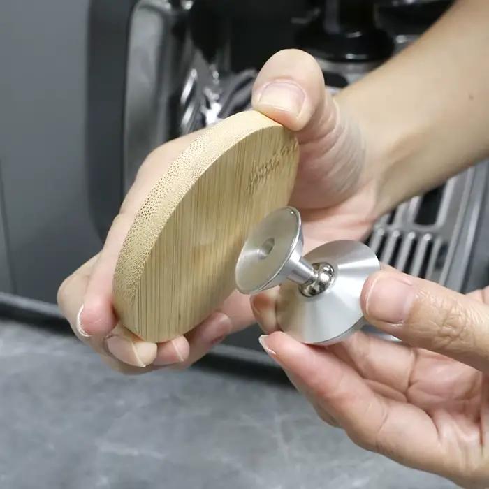 Miroir de tir expresso pour extraction de café, porte-filtre sans fond, lentille d'observation du dé