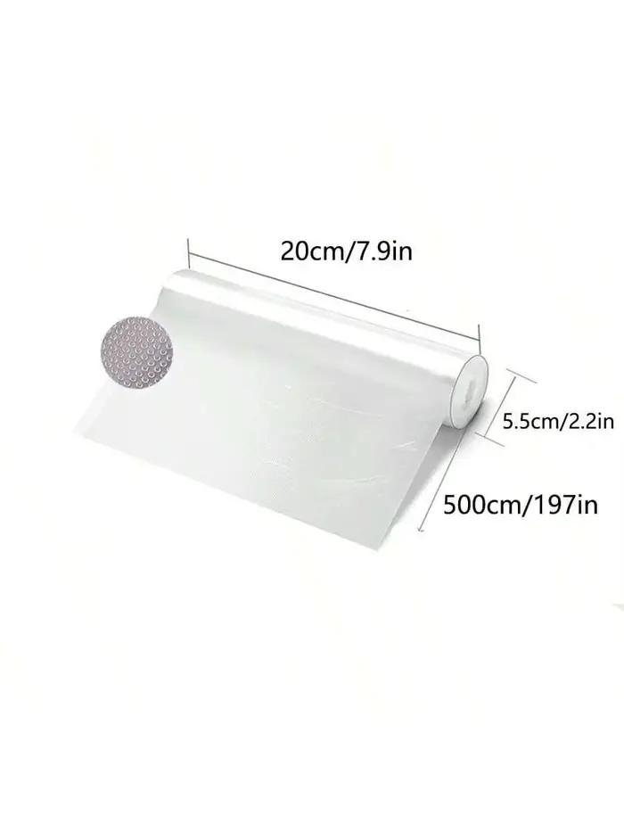 Sacs sous vide pour aliments, 500 cm/rouleau, sacs de conservation sous vide sans BPA, pour la conse