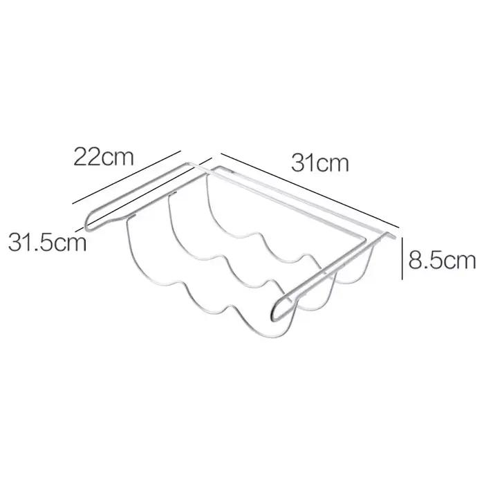Fournitures de cuisine, support organisateur de réfrigérateur, étagère intérieure, porte-bouteille d