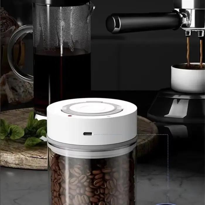 HLZS-pot en verre sous vide intelligent pour le stockage des aliments-récipient réutilisable et poly