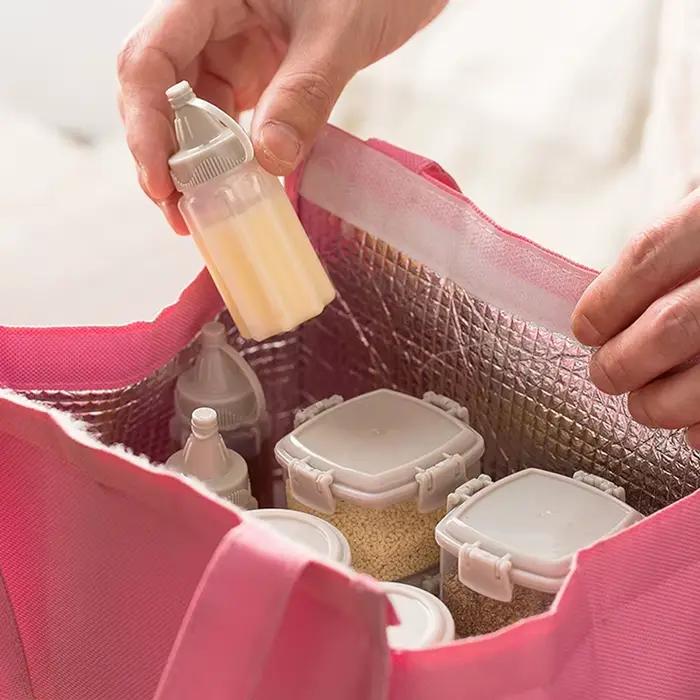 Mini bouteilles à presser, conteneurs de vinaigrette, outil de cuisine Portable pour Barbecue en ple