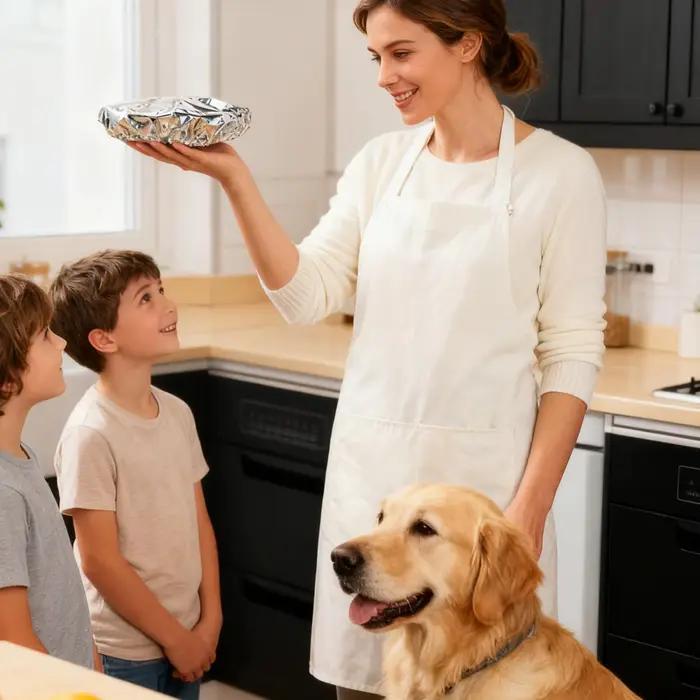 Feuilles de papier d'aluminium pour aliments, 50 pièces, couvercle isolant, élastique, réutilisable,