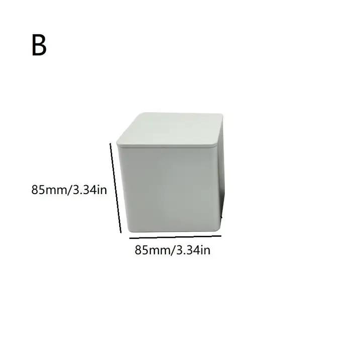 Pot de stockage en fer blanc scellé avec couvercle en bambou, réservoir d'épices, bouteille de nourr
