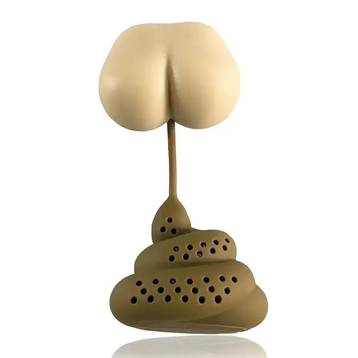 Infuseur à thé pratique en silicone réutilisable pour infuser les herbes, les épices, le café, les m