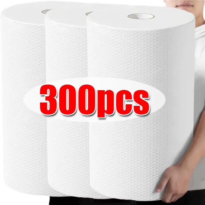 Chiffons jetables de cuisine, chiffons de nettoyage Non tissés réutilisables, serviettes de lavage m