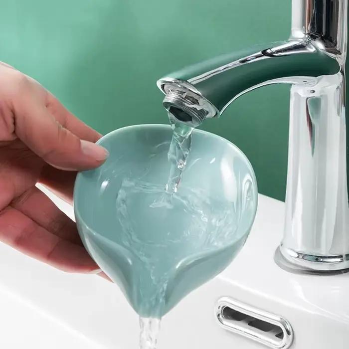 HORegina-Boîte de Vidange en Plastique avec Ventouse Décorative, Conception du Cuir oral elu, Auto-p