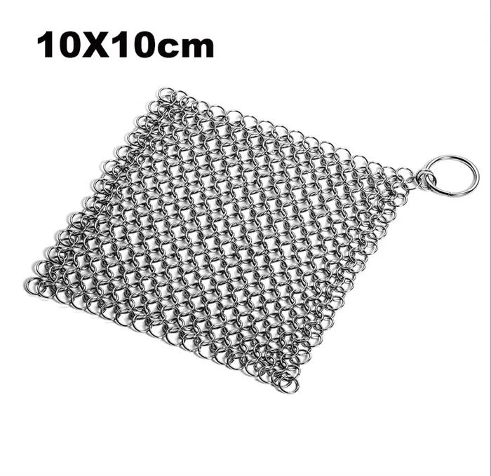 Nettoyeur de cuisine en fonte 10/15/20cm, casseroles antirouille, épurateur de nettoyage, dissolvant