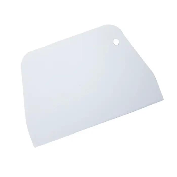 Coupe-pâtisserie spatules à gâteaux en plastique grattoir à pâte trapézoïdal pain Pizza Fondant outi