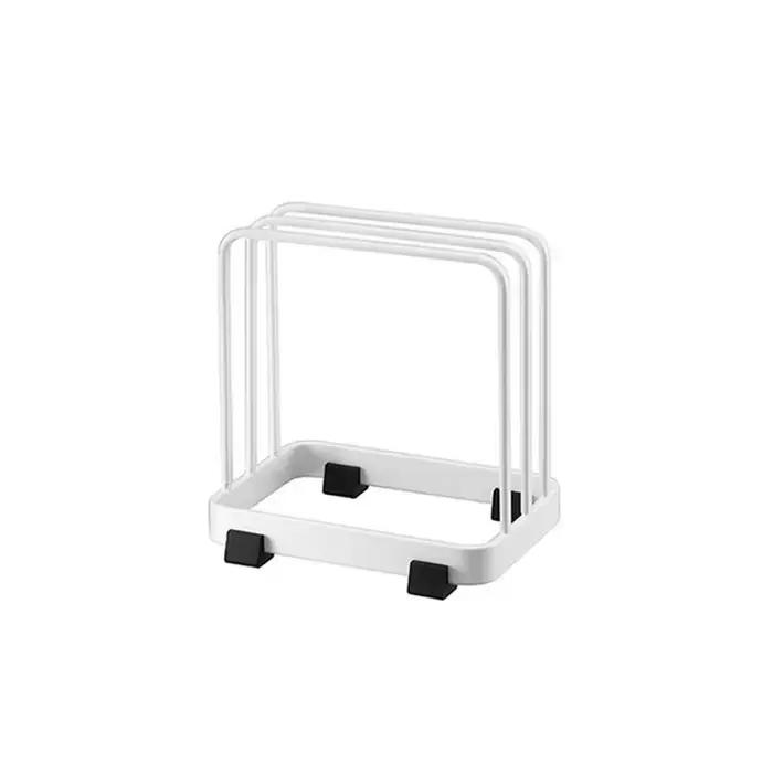 Étagère simple à plusieurs niveaux pour planches à découper, égouttoir vertical de cuisine couleur u