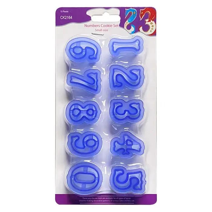 1 ensemble de grands moules à biscuits avec lettres anglaises, Alphabet majuscules A-Z, tampons gauf