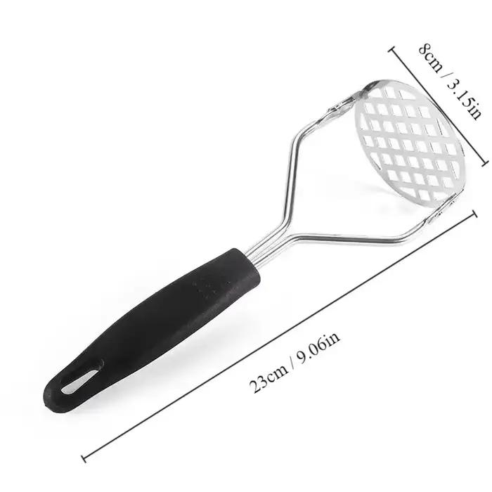 Gadget de cuisine presse à boue créative Masher purée fabricant de jus en acier inoxydable broyeur d