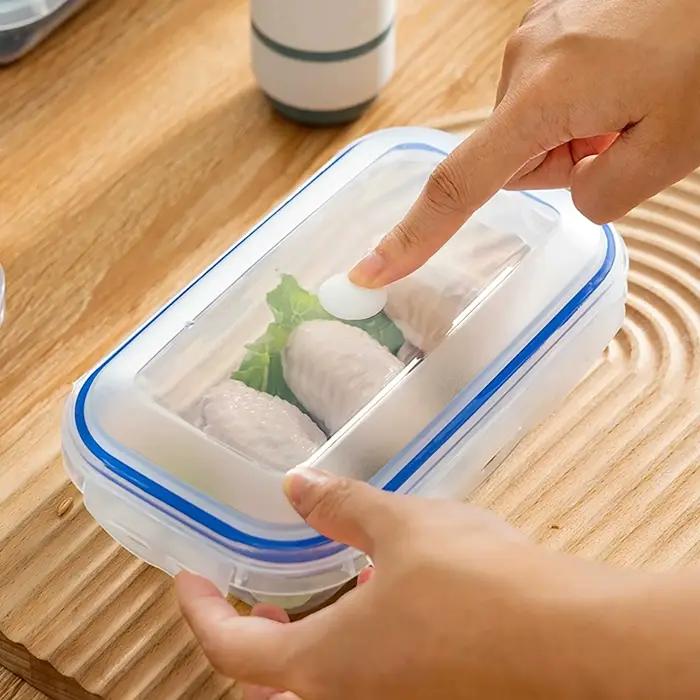 Boîte de stockage des aliments sous vide, conteneur de stockage des aliments, organisateur de réfrig