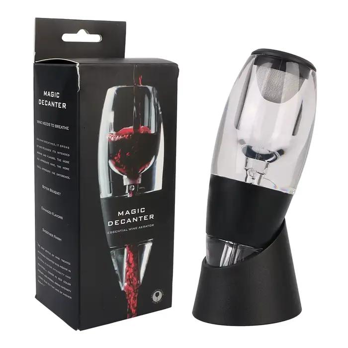 Distributeur d'aérateur de vin rouge et de whisky, verseur professionnel avec filtre et Base, pour B