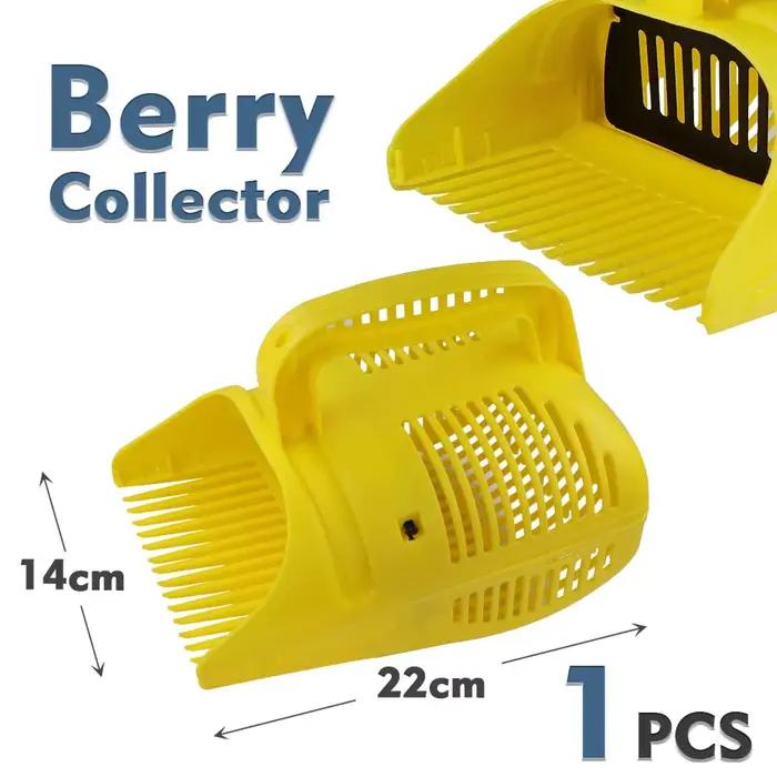 Peigne en plastique portable PUNICE-Râteau, Ramassage de fruits, Cuillère pour ferme, Verger, Moisso
