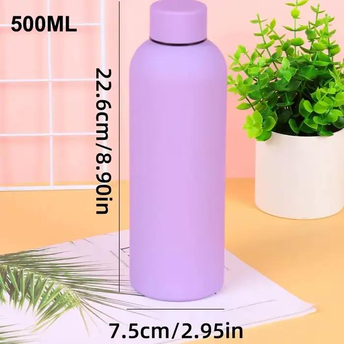 Tasse thermos à petite bouche, bouteille en acier inoxydable pour l'extérieur, bouilloire de sport d