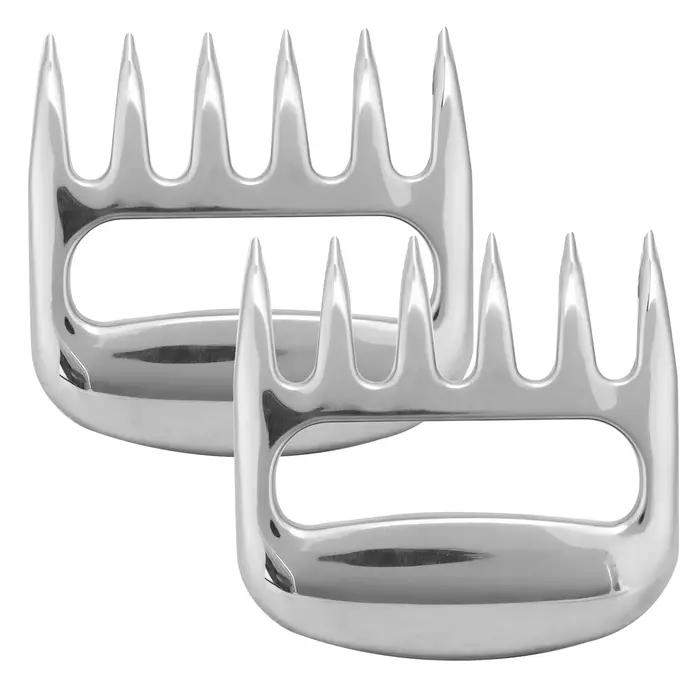 Séparateur de viande en acier inoxydable, en forme de griffe d'ours, coupe-dinde, outils de grillade