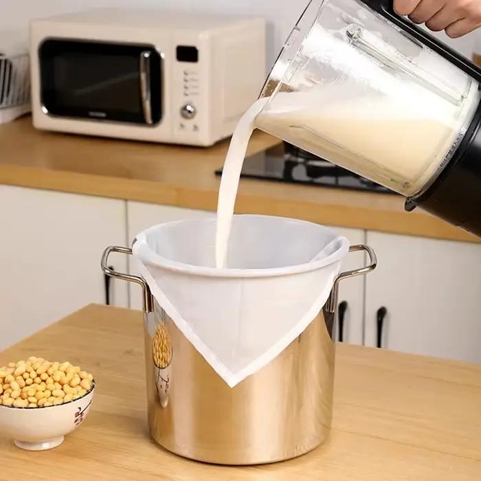100/200/300 maille filtre presser sac d'eau noix lait Net yaourt thé bière café alimentaire filtre c
