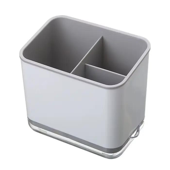 Boîte de rangement pour baguettes et vaisselle domestique. Fond avec bac de vidange. Cage de rangeme