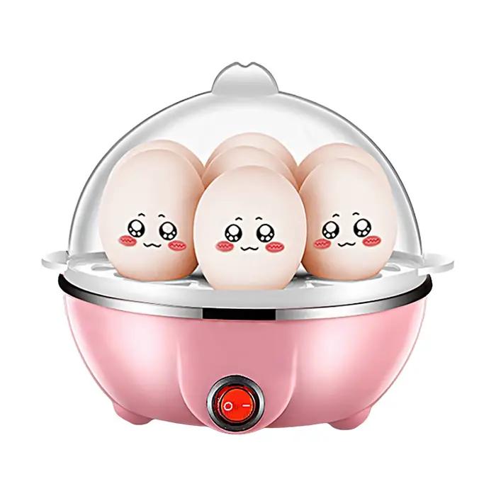 Cuiseur à œufs Double couche, capacité de 14 œufs, cuiseur à œufs durs, chaudière à œufs électrique 