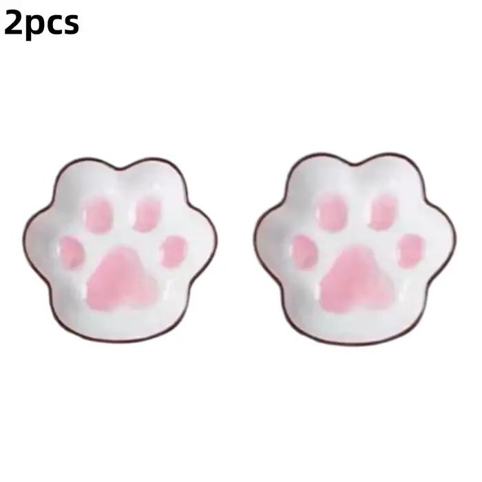 1pc style japonais chat patte assaisonnement plat mignon dessin animé repas plat maison trempage sau