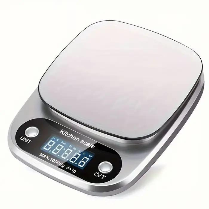 Balance de cuisine numérique 10kg, avec fonction Tare, bijoux électroniques, balance de cuisson des 