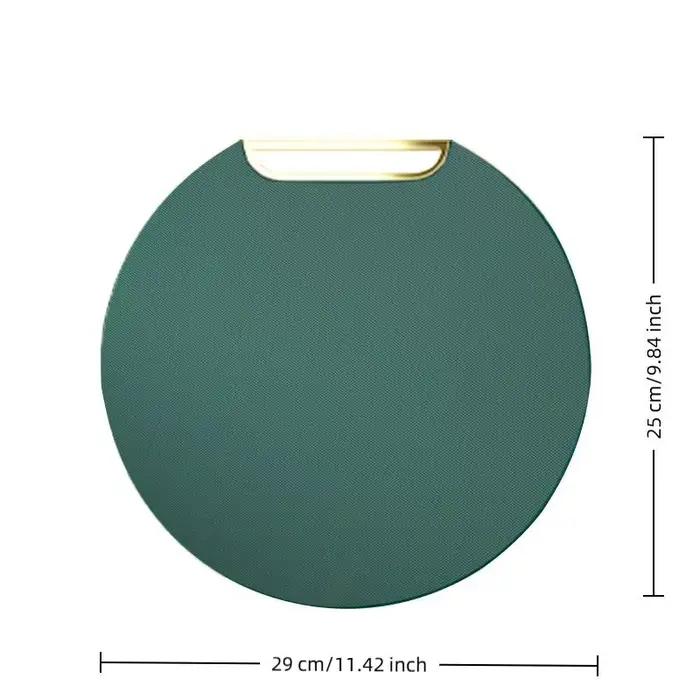 Planche à découper double face antidérapante et anti-moisissure de 29 cm, pour cuisine, suspendable,