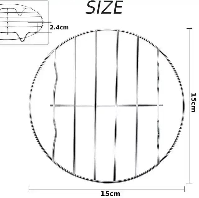 Accessoires pour friteuse à air, support à vapeur en acier inoxydable, support à casseroles, résista