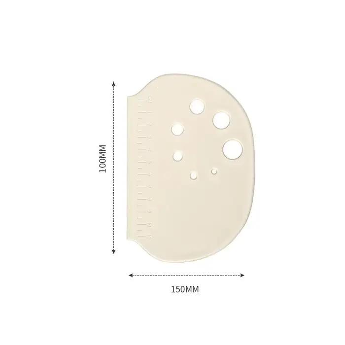 Grattoir à pâte bol grattoir pain crème gâteau Pizza Cutter banc grattoir coupe-pâte bricolage cuiss
