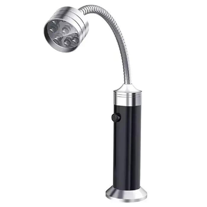 Lampe de gril – Accessoires de barbecue pour l'extérieur avec base magnétique, col flexible à 360 de