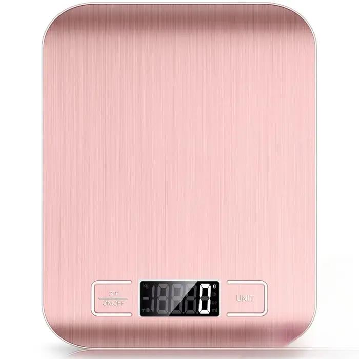 Balance de cuisine 10 kg, balance de cuisine numérique avec fonction tara, balance électronique de b