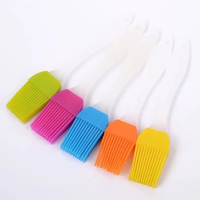 Pinceau de cuisson en silicone, ustensile pour barbecue, gâteau, pâtisserie, huile, rôti, crème, out