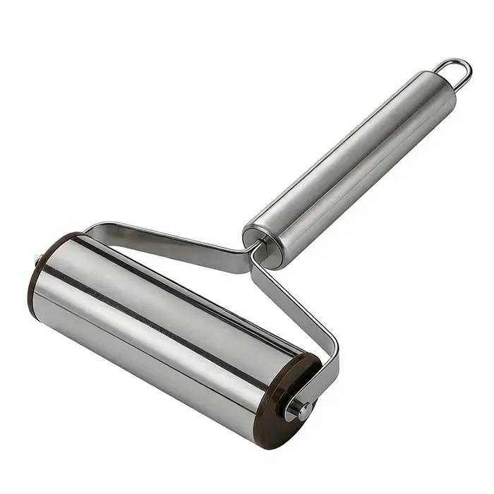 Rouleau à pâtisserie antiadhésif à Double tête en acier inoxydable, rouleau à pâtisserie, Machine à 
