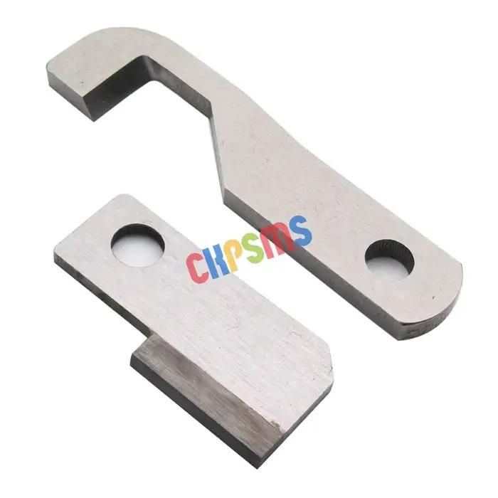 Couteau supérieur et inférieur adapté pour Husqvarna Viking, 905, 910, 936 #, 411000035 + 411000034