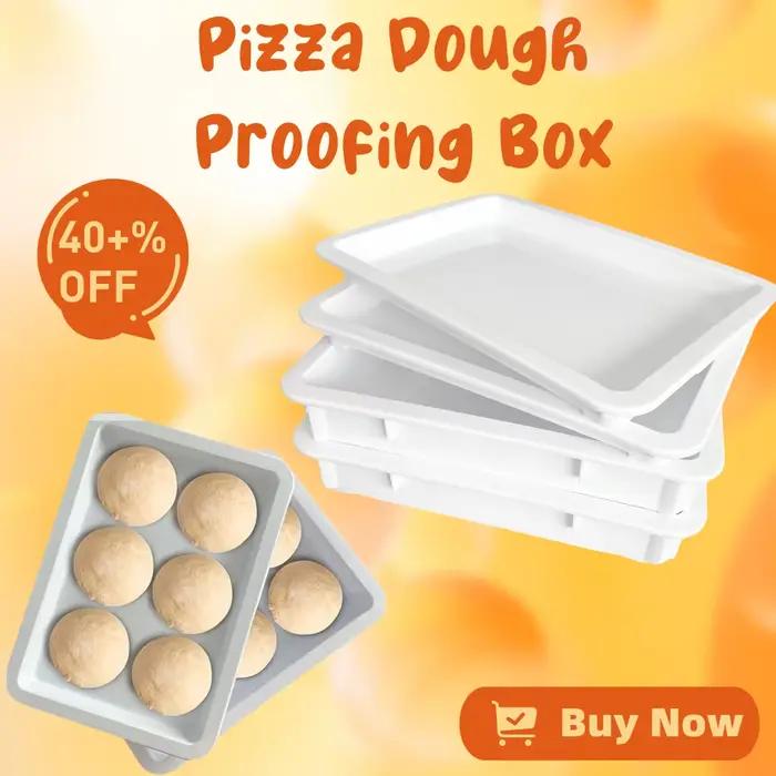 Boîte résistante à la pâte avec couvercle, multi-usage, légère, pâte à pizza, beaucoup