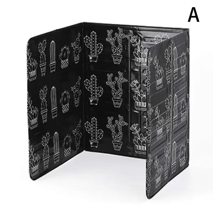Écran anti-éclaboussures d'huile pliable en aluminium pour cuisinière à gaz, plaque de protection po