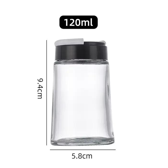 Une bouteille en plastique et verre Transparent pour la cuisine, barbecue, poivre et assaisonnement 