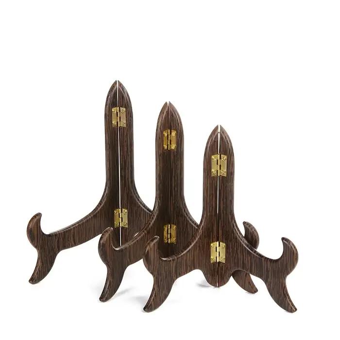 Support de plaque d'aile en bois, plateau d'exposition, aile de poulet, support de plaque en bois, s