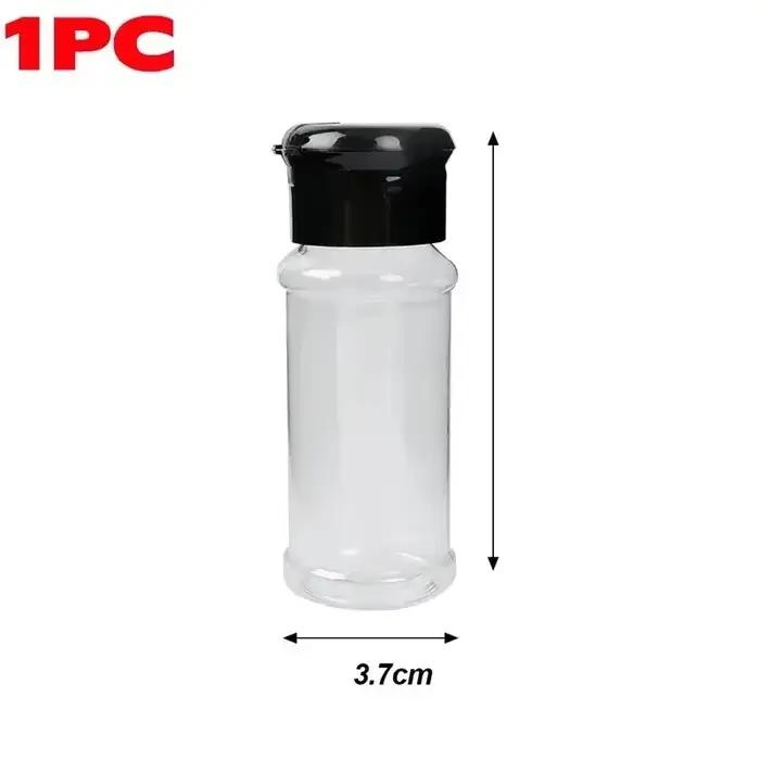 Bouteilles de secoueur d'assaisonnement d'épices portables, pots de sucre, sel, poivre, distributeur
