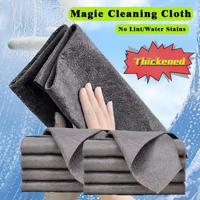 Gril de livres magiques épaissi réutilisable, chiffon d'essuyage en verre sans filigrane, serviette 
